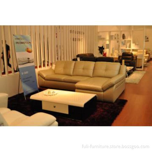 G-3481 Corner Two Pcs Top Grain Cow Leather+PVC Promotion